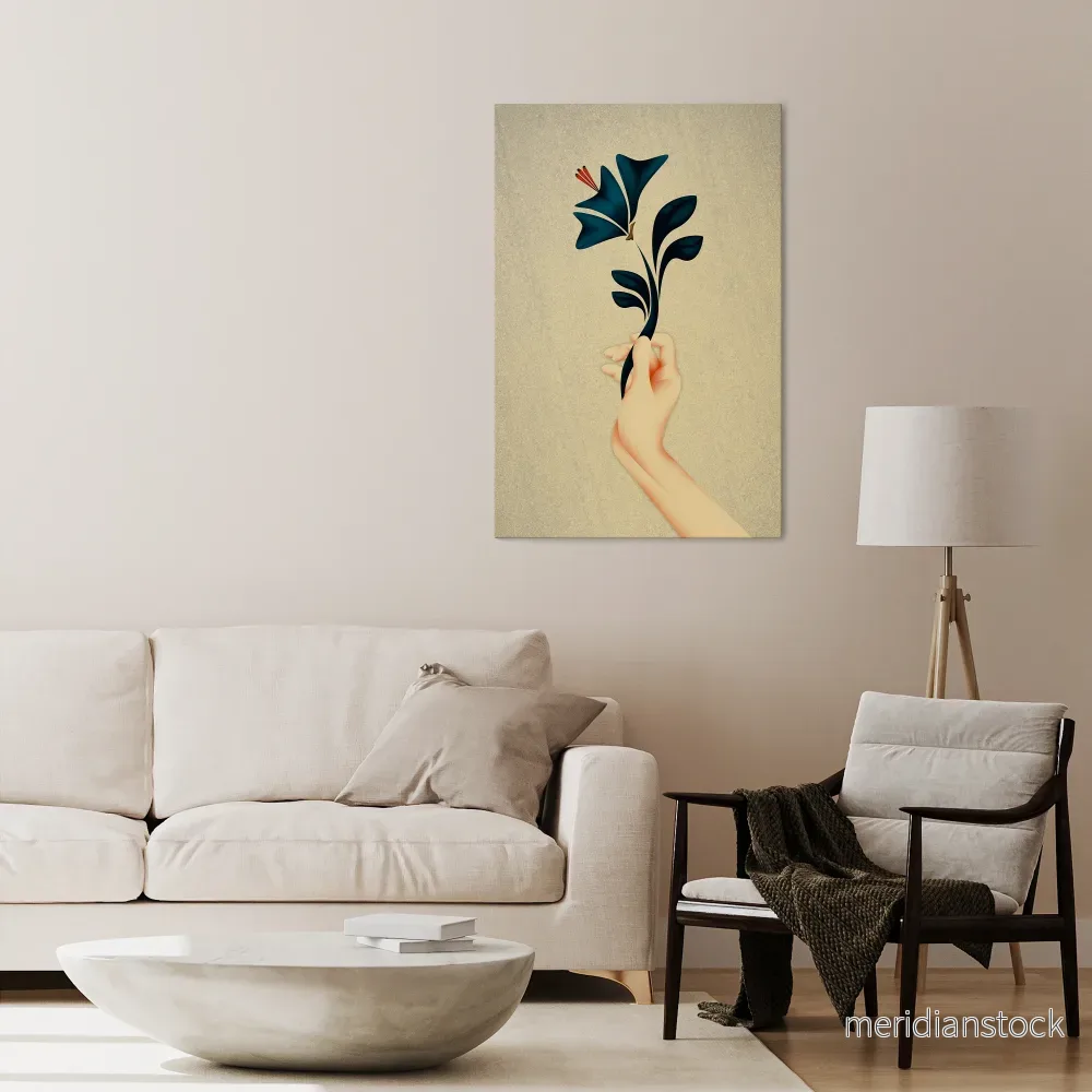 TAKE IT OR LEAF IT Vertical Canvas Print