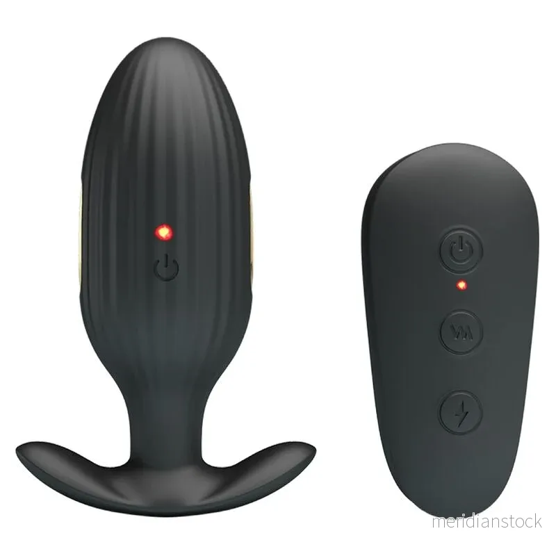 PRETTY LOVE - KELLY PLUG ANAL RECHARGEABLE VIBRATOR BLACK - Bild 3