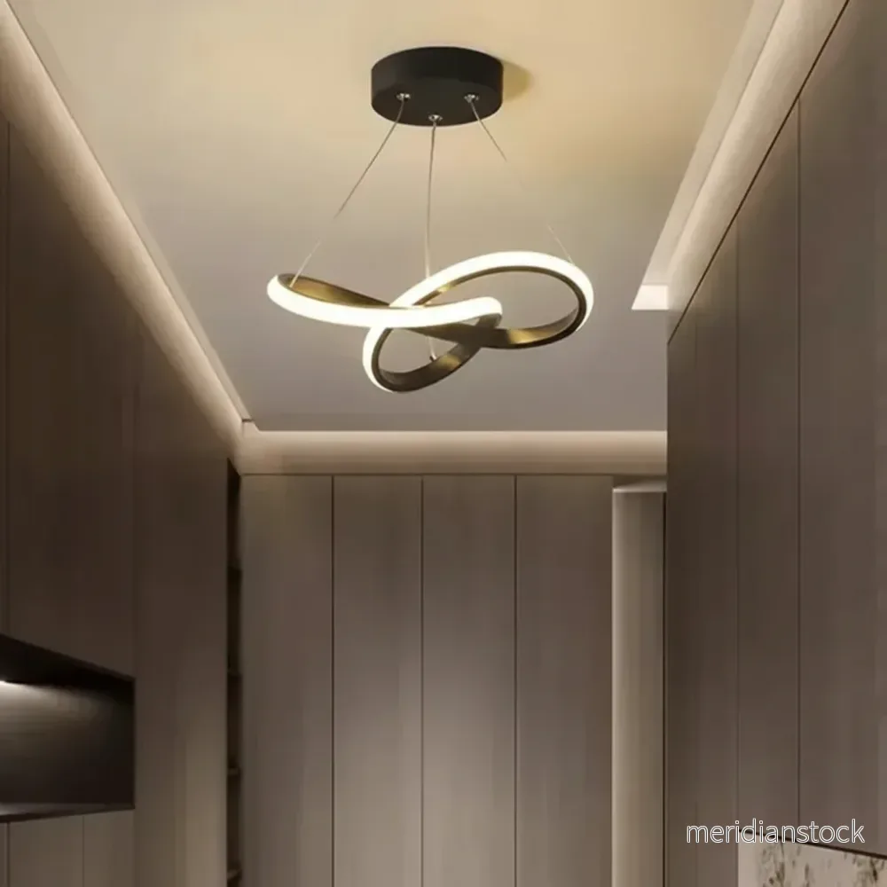 Hängande vågformad lampa - HaloWeave