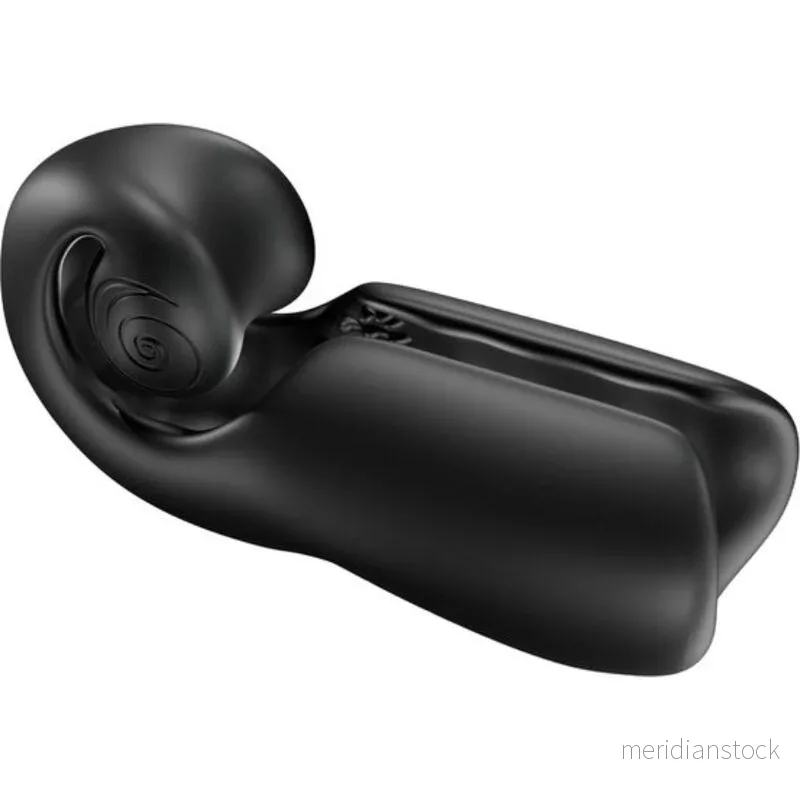 SNAIL VIBE - EVO FOR HIM MALE MASTURBATOR SLIDE NROLL BLACK - Bild 3