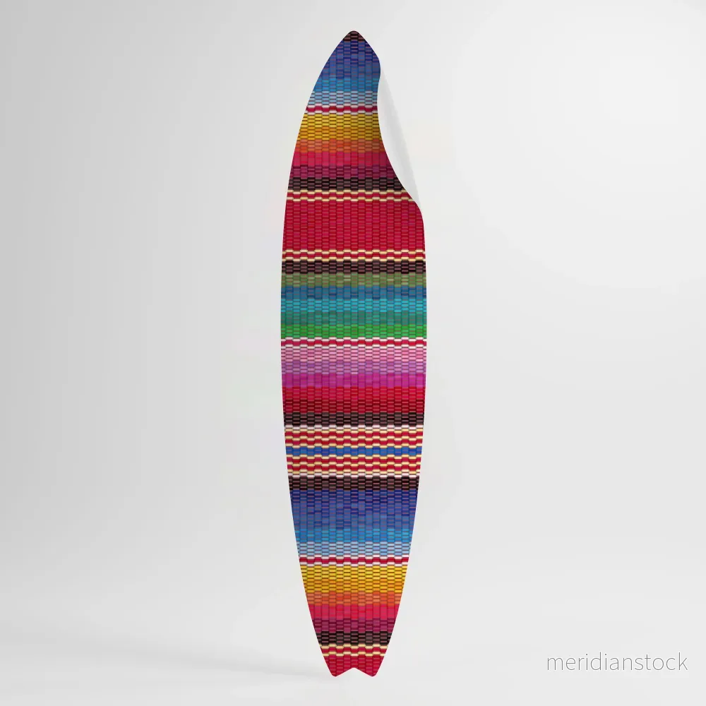 ETHNIC MEXICAN Väggdekal surfbräda - Bild 3