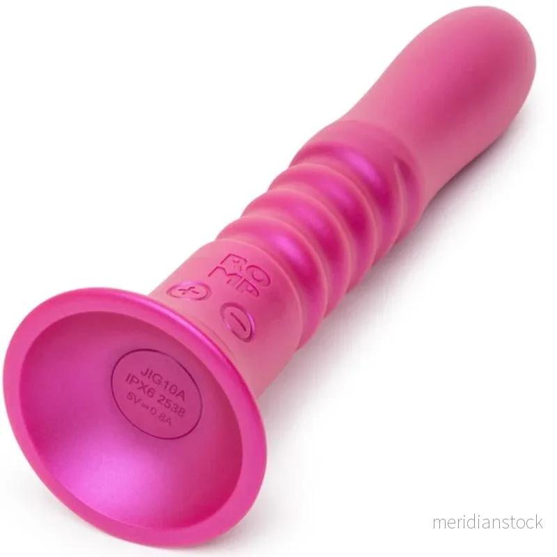 ROMP - JIGGLE UP AND DOWN VIBRATOR WITH PINK SUCTION CUP - Bild 2