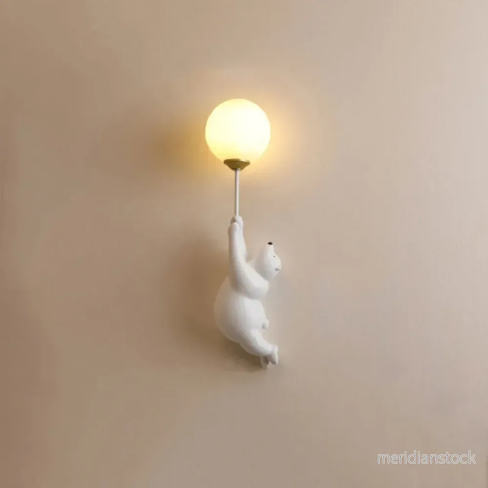 Designbjörn-LED-vägglampa - TeddyGlow - Bild 2