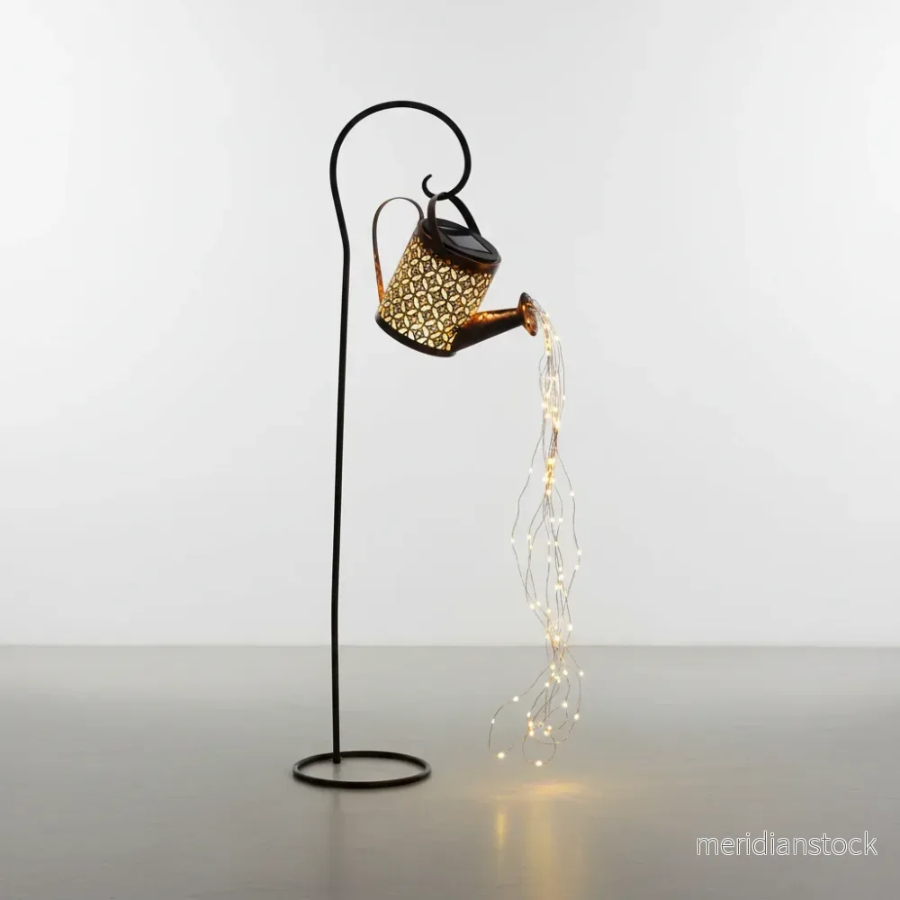 Solcellsdriven dekorativ trädgårdslampa - StarPour - Bild 2