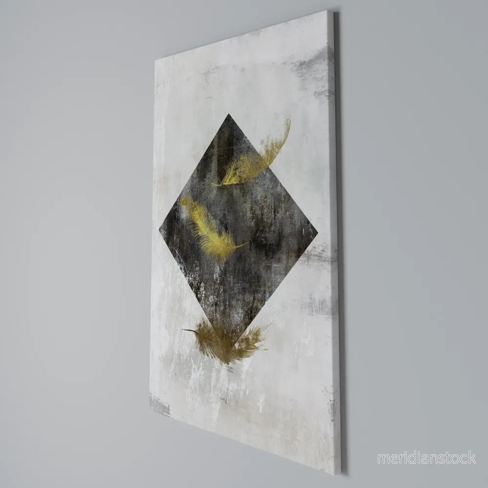 FALLING LIGHTNESS Vertical Canvas Print - Bild 3