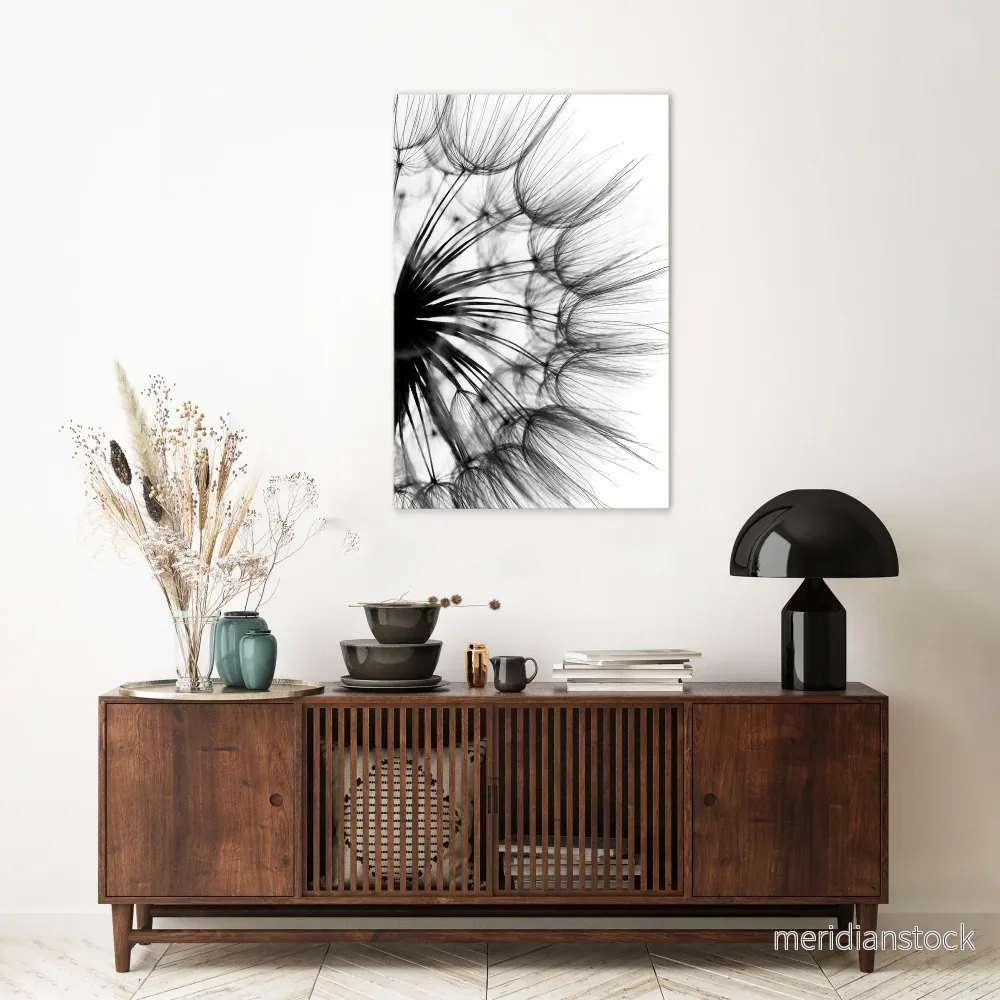 WHISPERING WILDFLOWER Vertical Canvas Print
