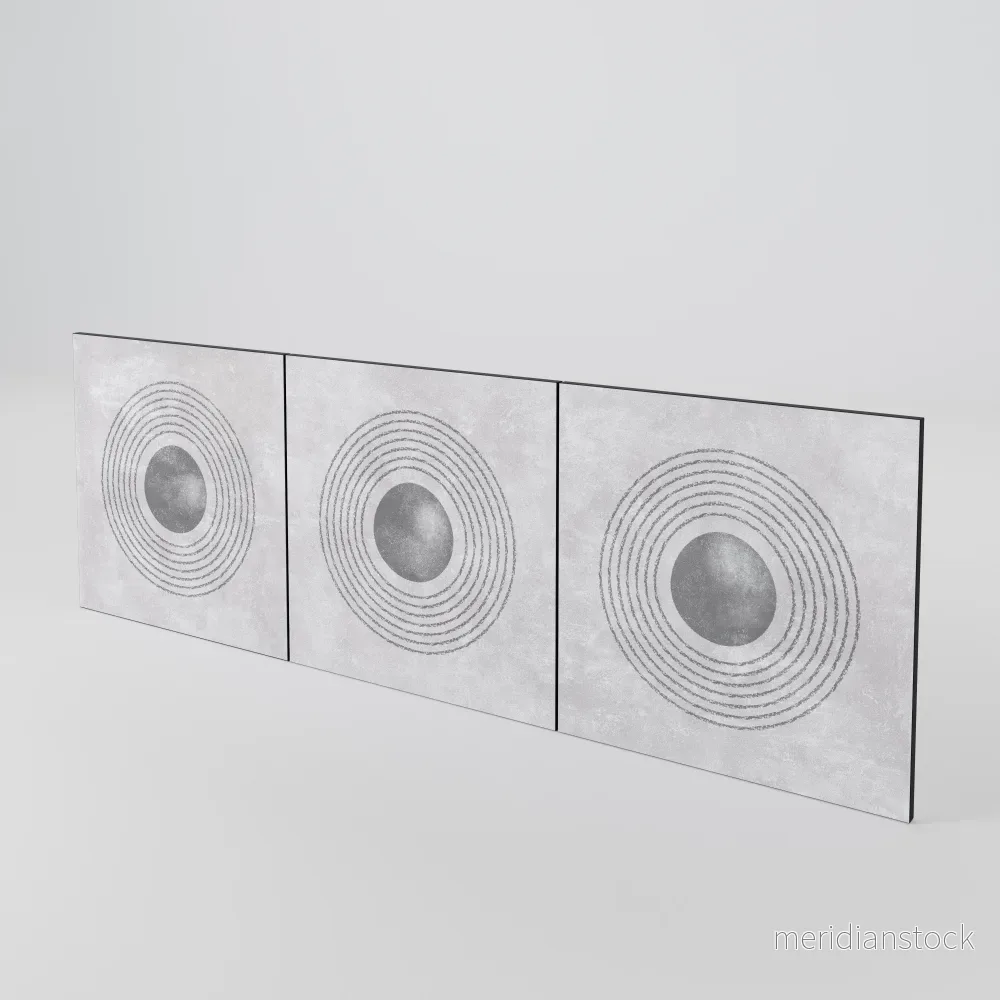SOLID CIRCLES Luckset med 3 dörrar till sideboard - Bild 3