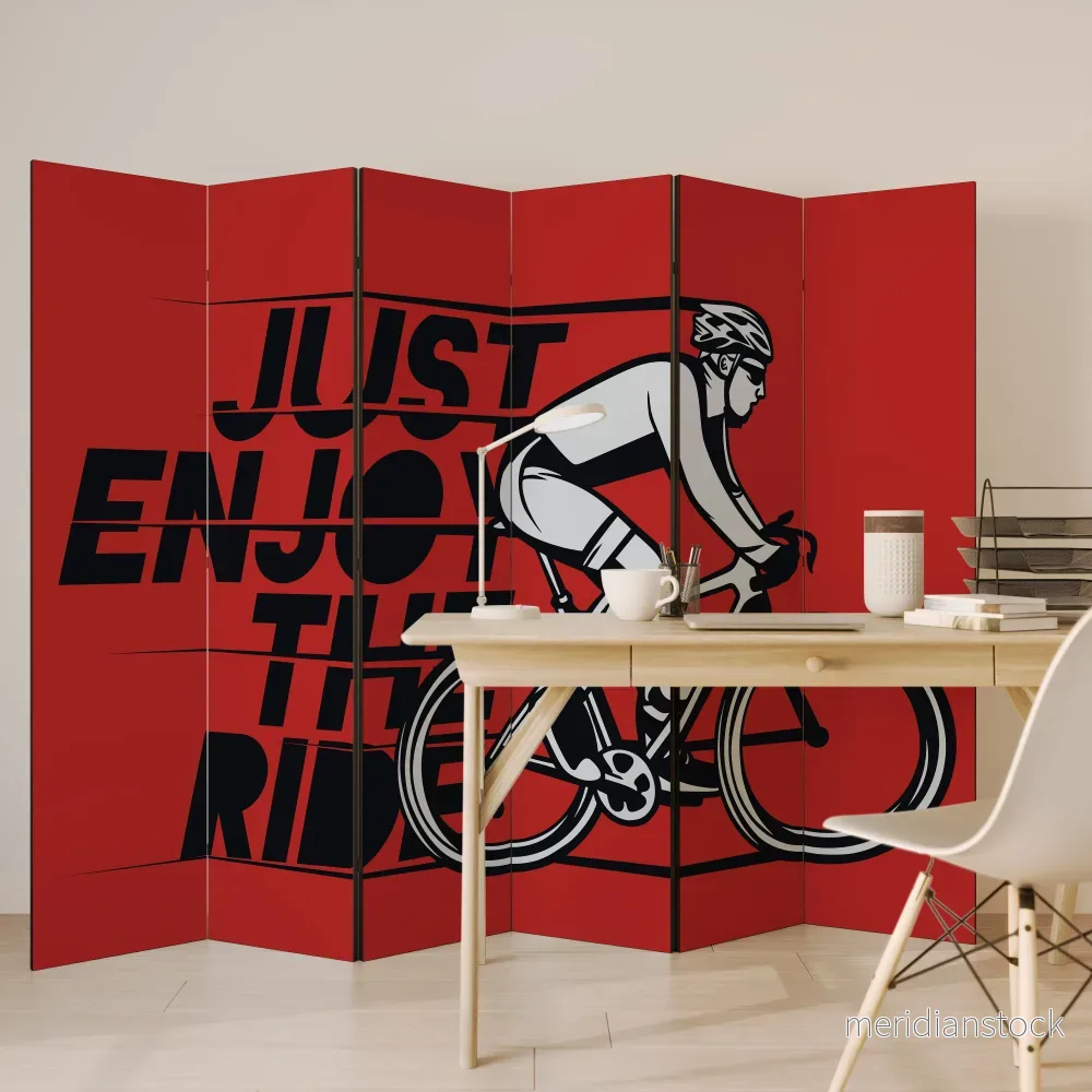 ENJOY THE RIDE Rumsavdelare 6 paneler - Bild 3