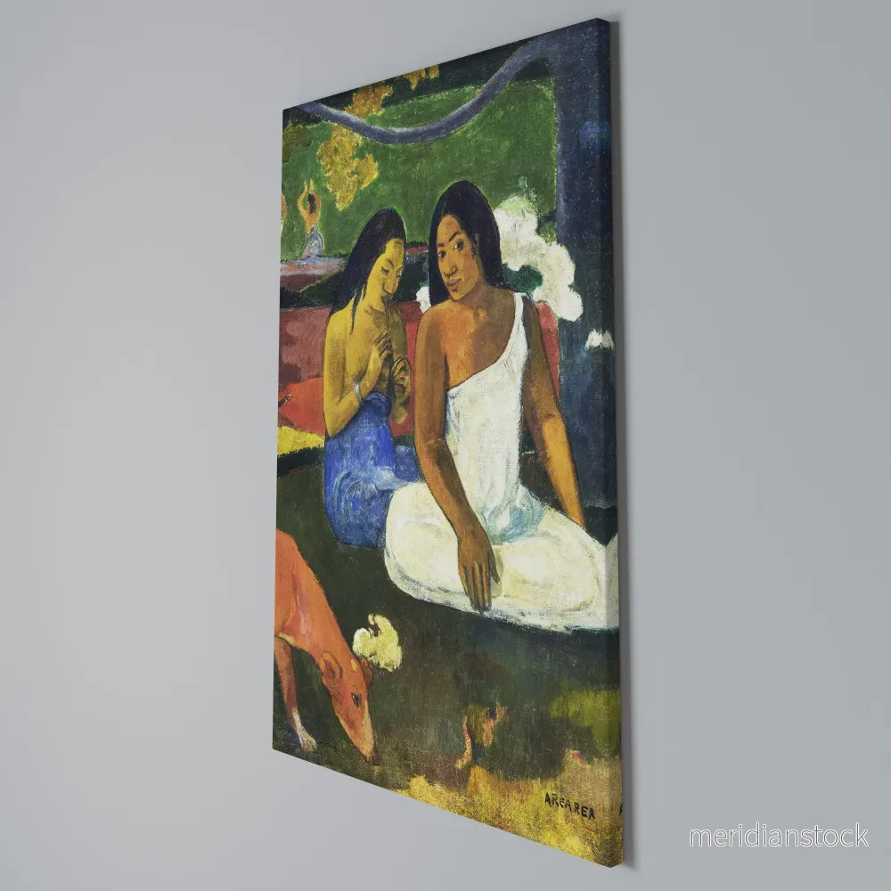 AREAREA BY GAUGUIN Vertical Canvas Print - Bild 3