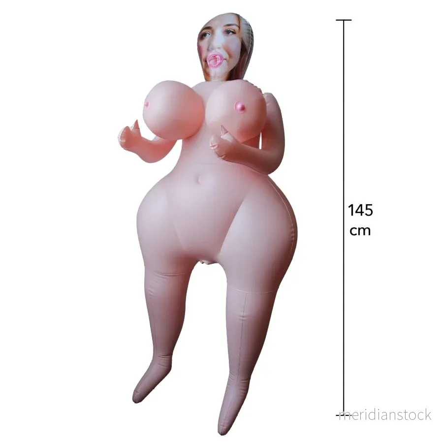 HIDDEN DESIRE - HEAVY HEATHER INFLATABLE DOLL 145 CM - Bild 2