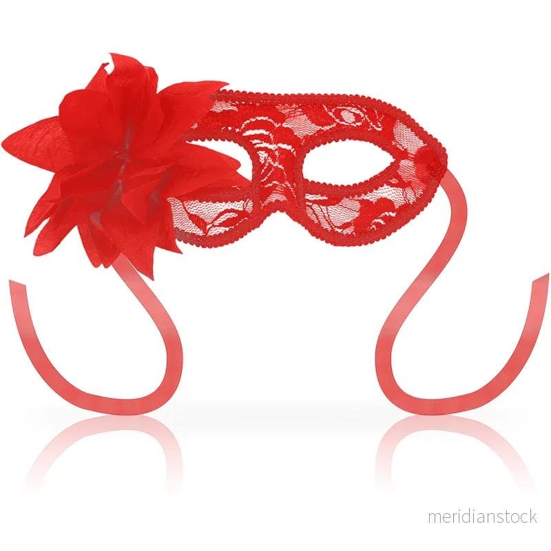 OHMAMA - MASKS MASKS WITH LACE AND RED FLOWER - Bild 2