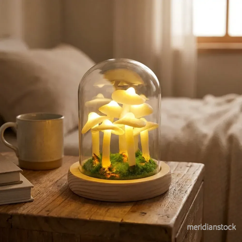 Gör-det-själv-set med bordslampor – Luminshroom