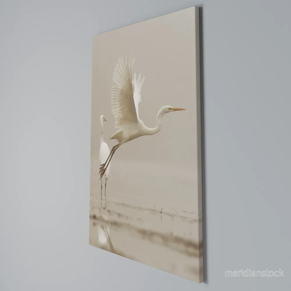 ELEGANT ASCENT Vertical Canvas Print - Bild 3