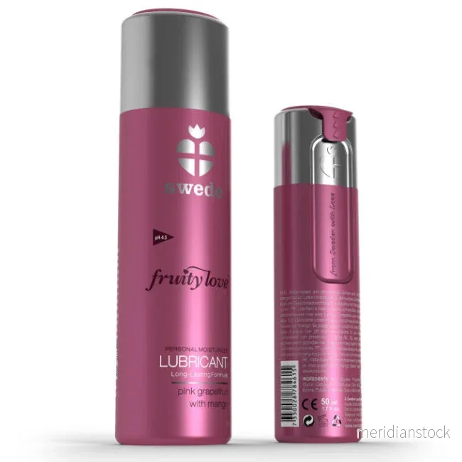 SWEDE - FRUITY LOVE LUBRICANT PINK GRAPEFRUIT WITH MANGO 50 ML - Bild 2