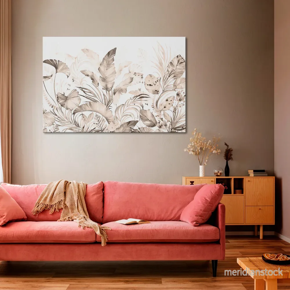 WILD TENDERNESS Horizontal Canvas Print