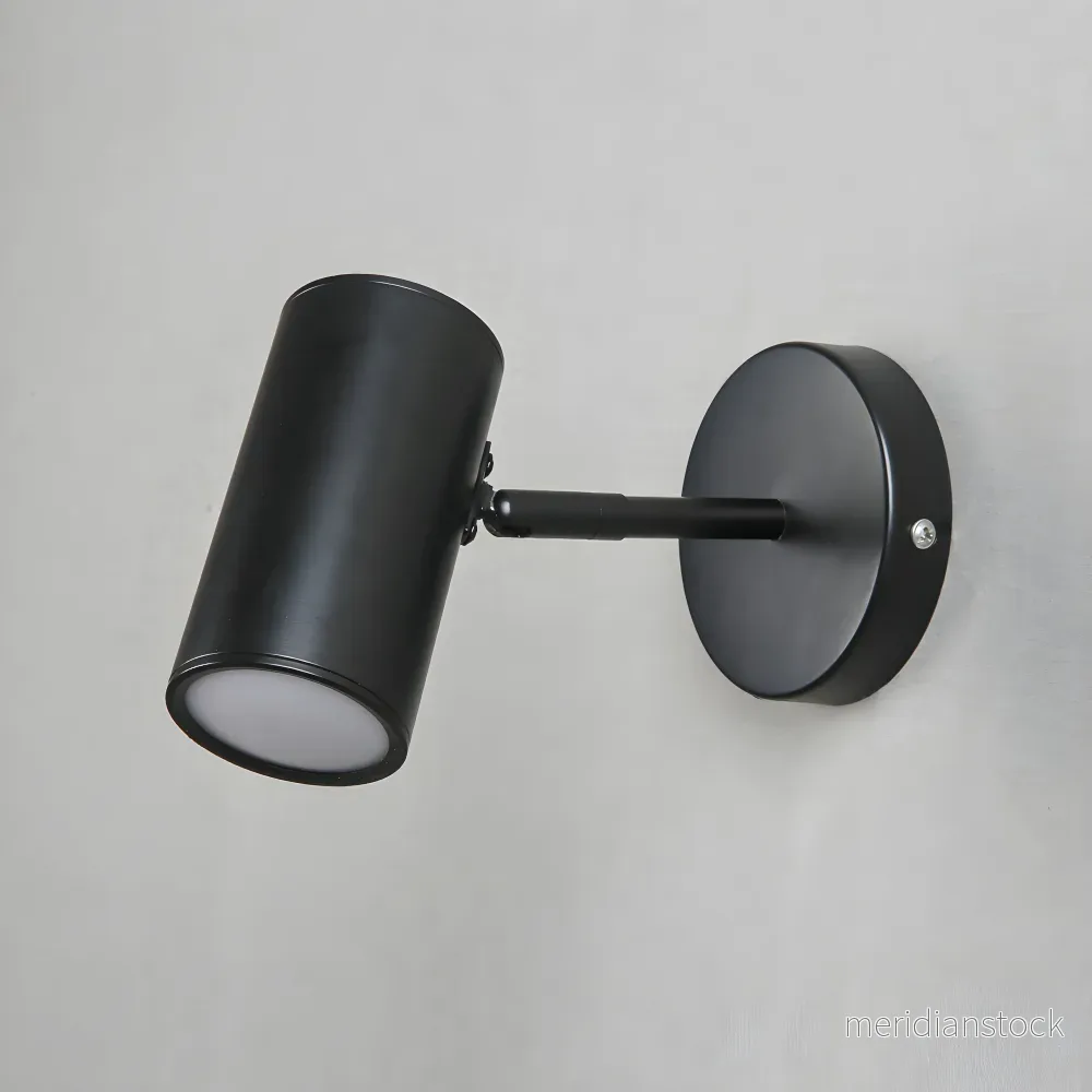 Vägglampa LED justerbar – svängarm i matt svart eller guld, nordisk design - Bild 2