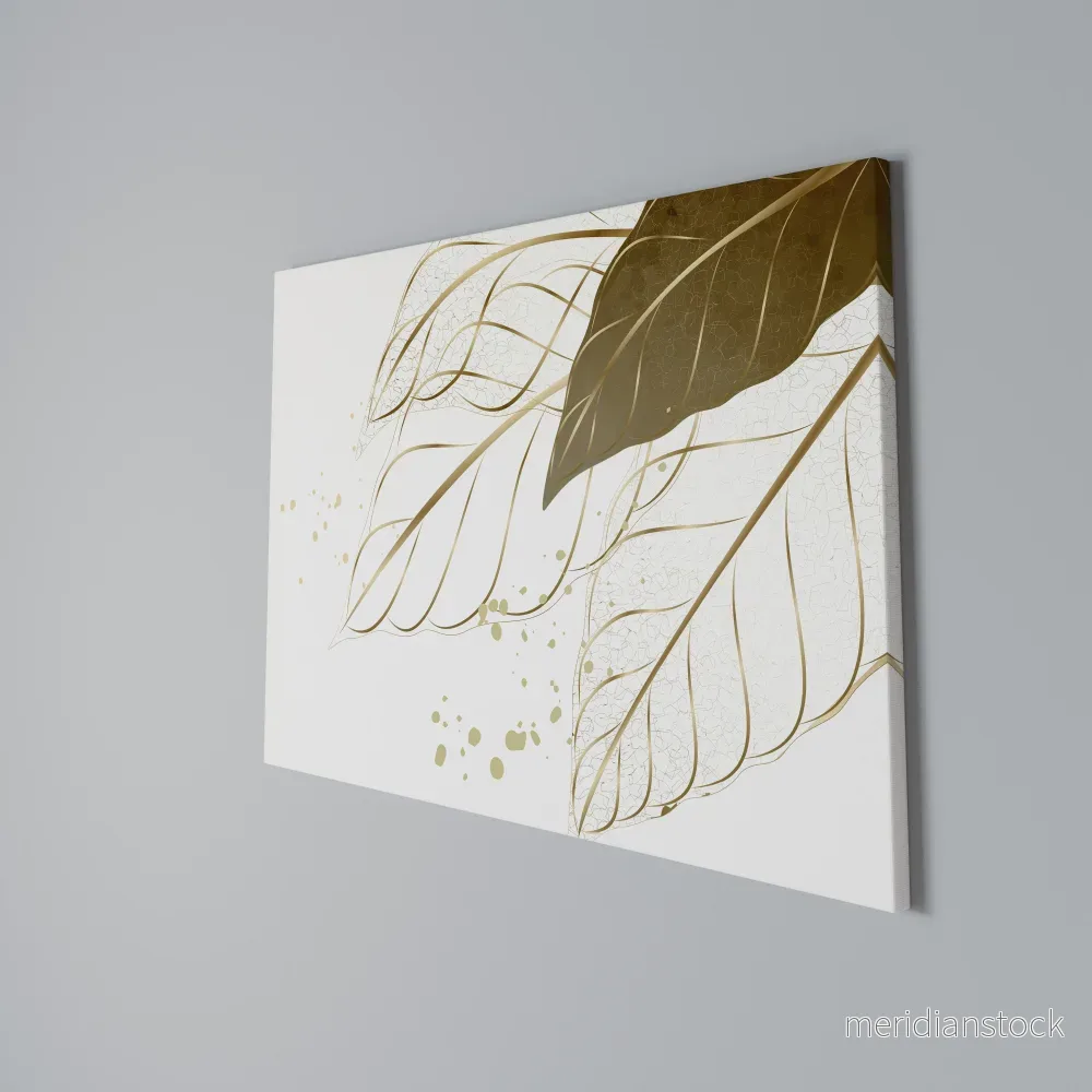 ELEGANCE IN FOLIAGE Horizontal Canvas Print - Bild 3