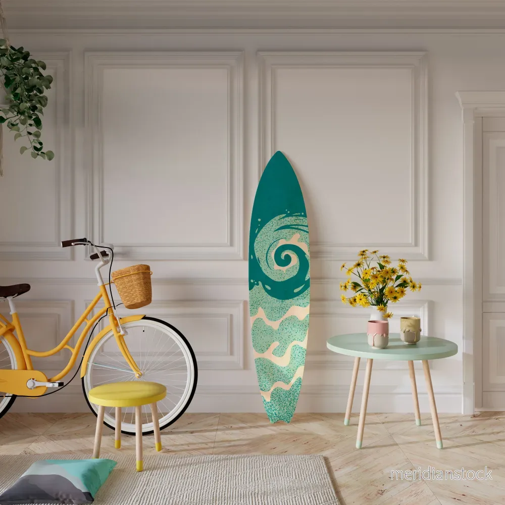 AQUA HELIX Dekorativ Surfbräda