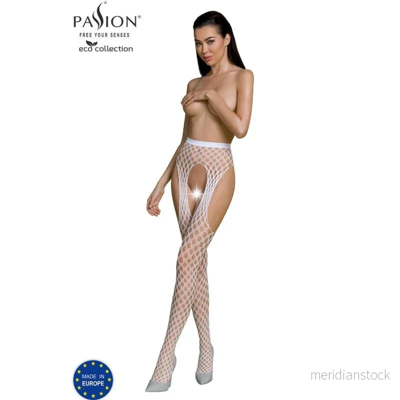 PASSION - ECO COLLECTION BODYSTOCKING ECO S003 RED - Bild 2