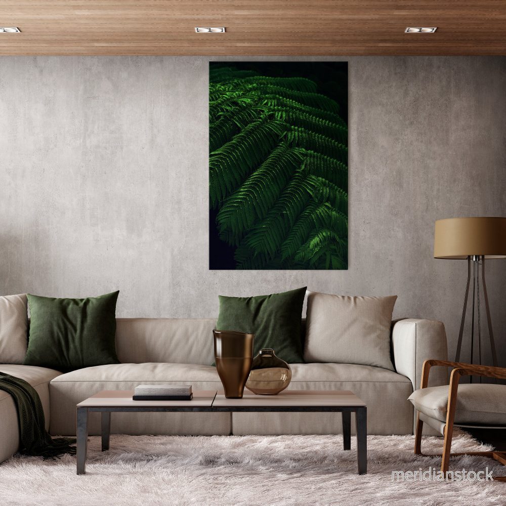FERN FANTASY Vertical Canvas Print - Bild 2