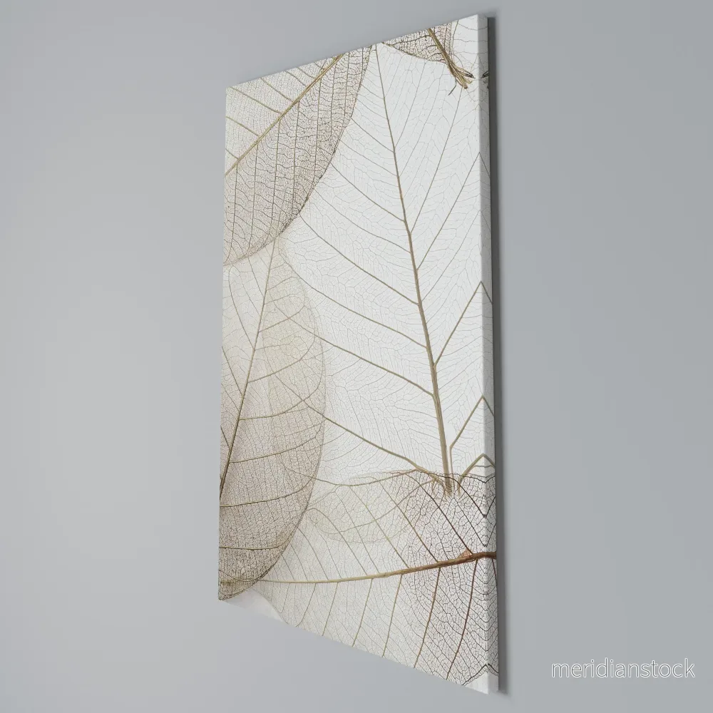 ETHEREAL VEINED GRACE Vertical Canvas Print - Bild 3