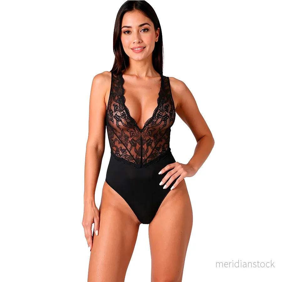 PASSION - EVALIE BODY BLACK L/XL