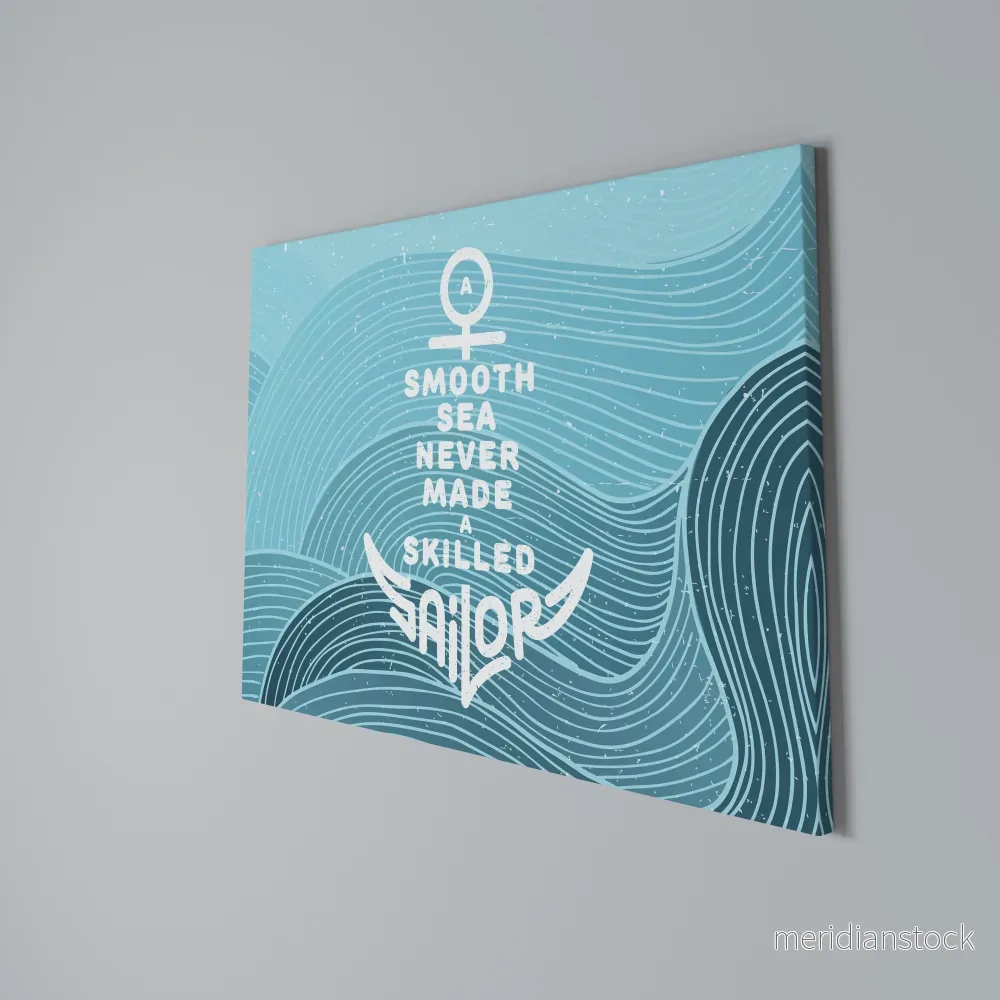 SKILLED SAILOR Horizontal Canvas Print - Bild 3