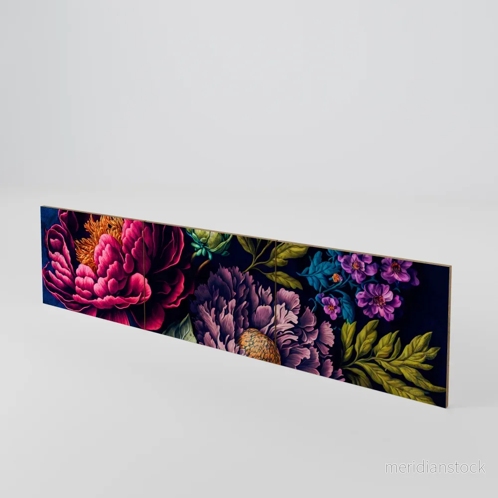 BLOOMING ELEGANCE Luckset med 3 dörrar till TV-bänk BLOOMING ELEGANCE Luckset med 3 dörrar till TV-bänk