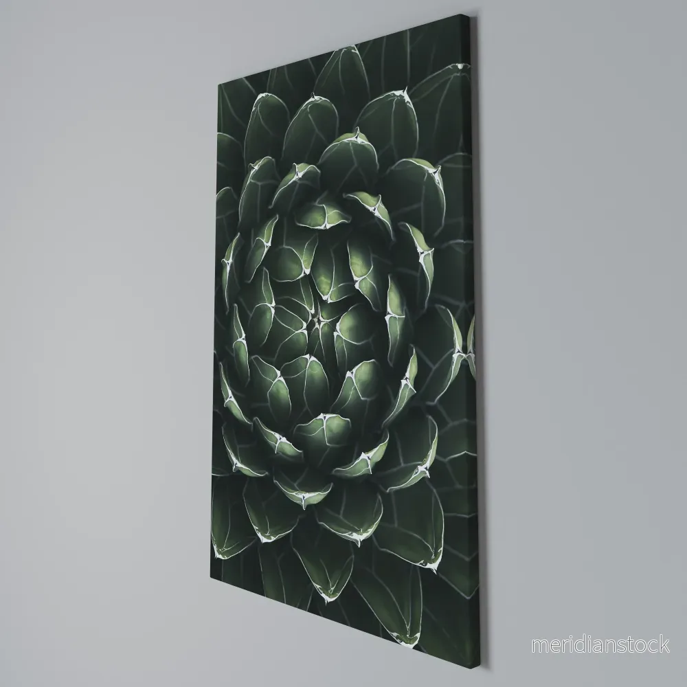 LUSH LABYRINTH Vertical Canvas Print - Bild 3