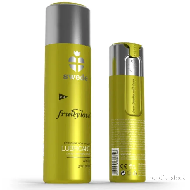 SWEDE - FRUITY LOVE LUBRICANT VANILLA GOLD PEAR 50 ML - Bild 2