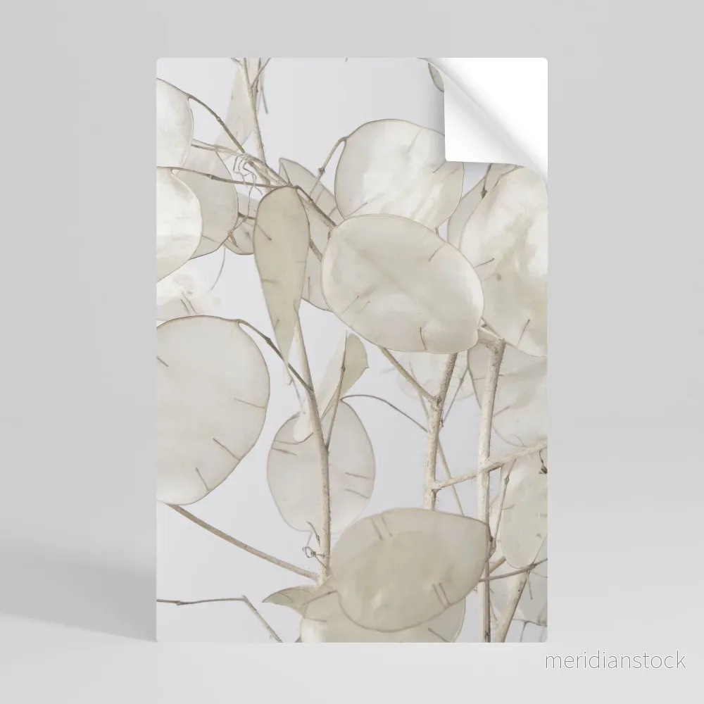 SILKY FOLIAGE WHISPERS Självhäftande Vertikal Poster