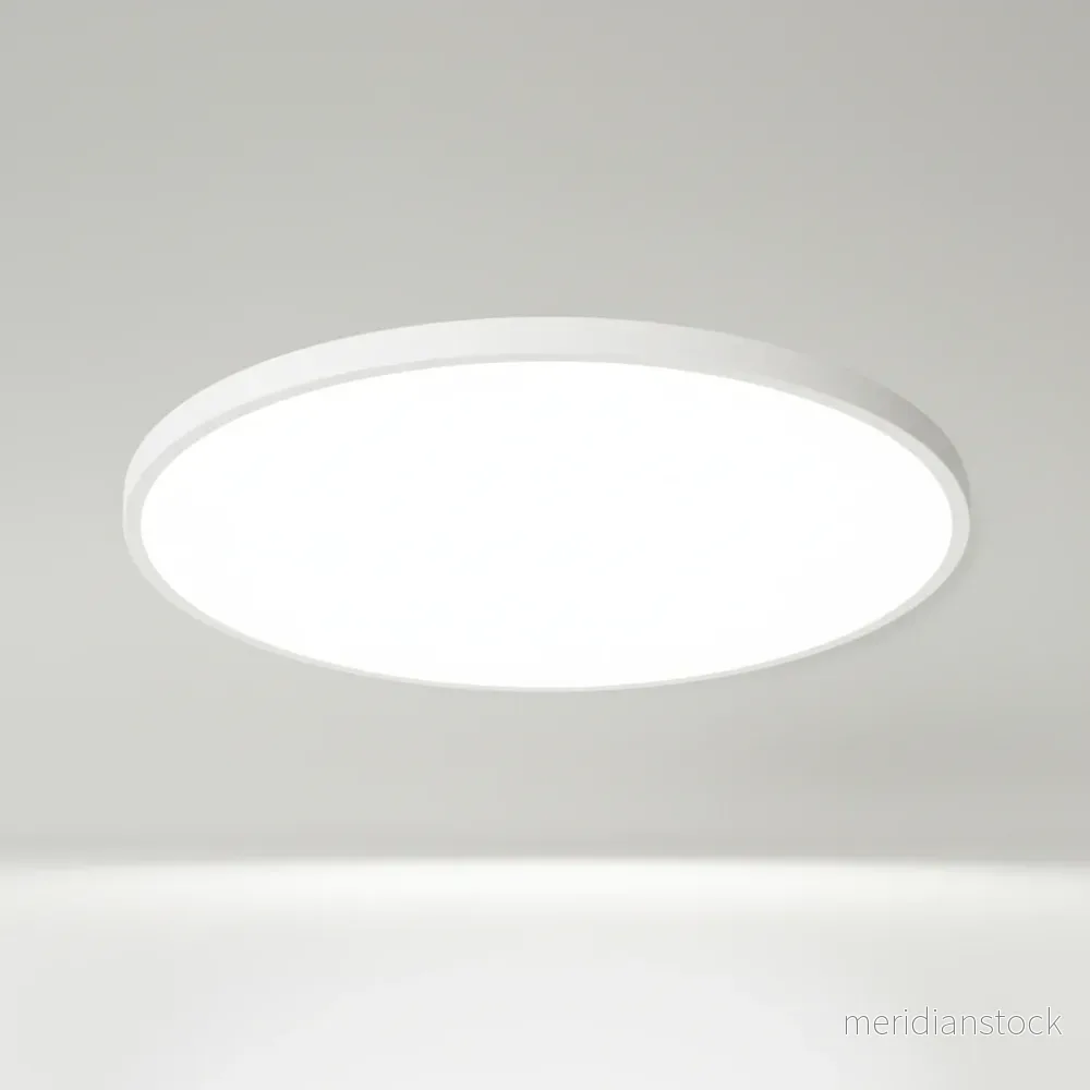 Platt minimalistisk taklampa - AuraSphere - Bild 2