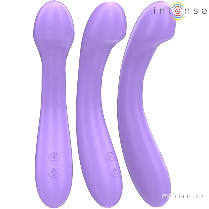 INTENSE - BECKY VIBRATOR 19 CM HEATABLE 7 VIBRATIONS PURPLE - Bild 2