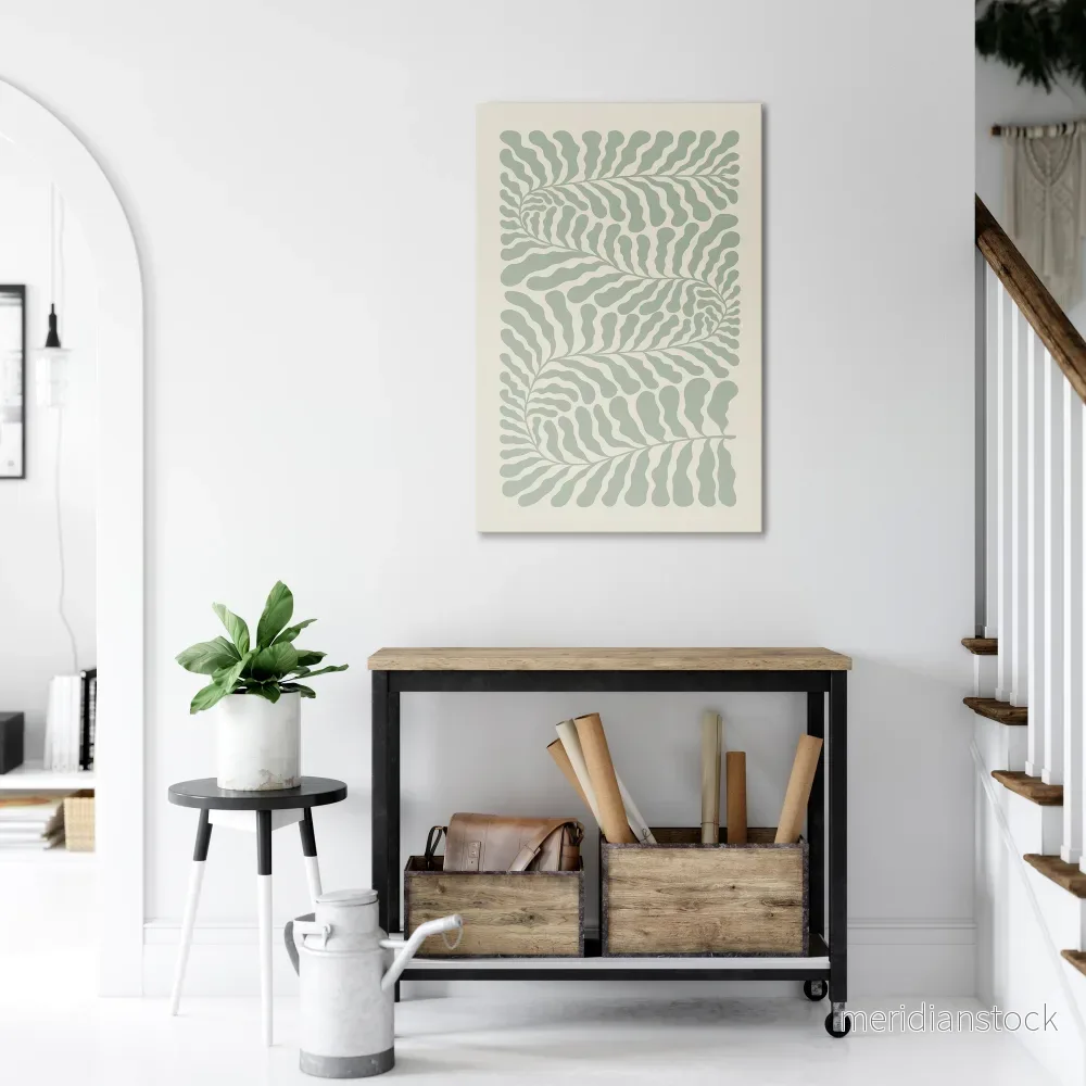 VERDURE LABIRYNTH Vertical Canvas Print - Bild 2