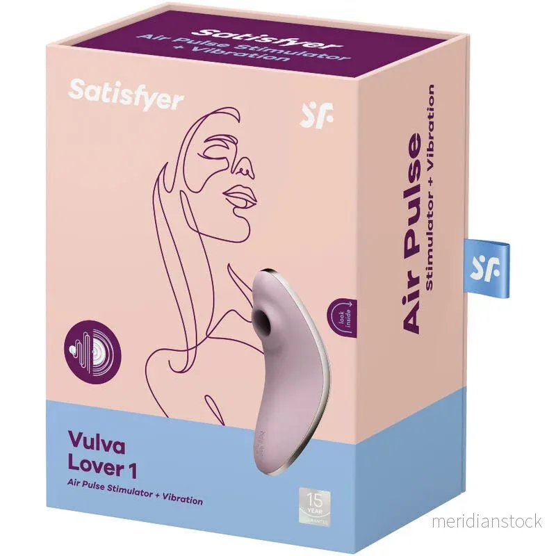 SATISFYER - VULVA LOVER 1 AIR PULSE STIMULATOR & VIBRATOR BLUE - Bild 2