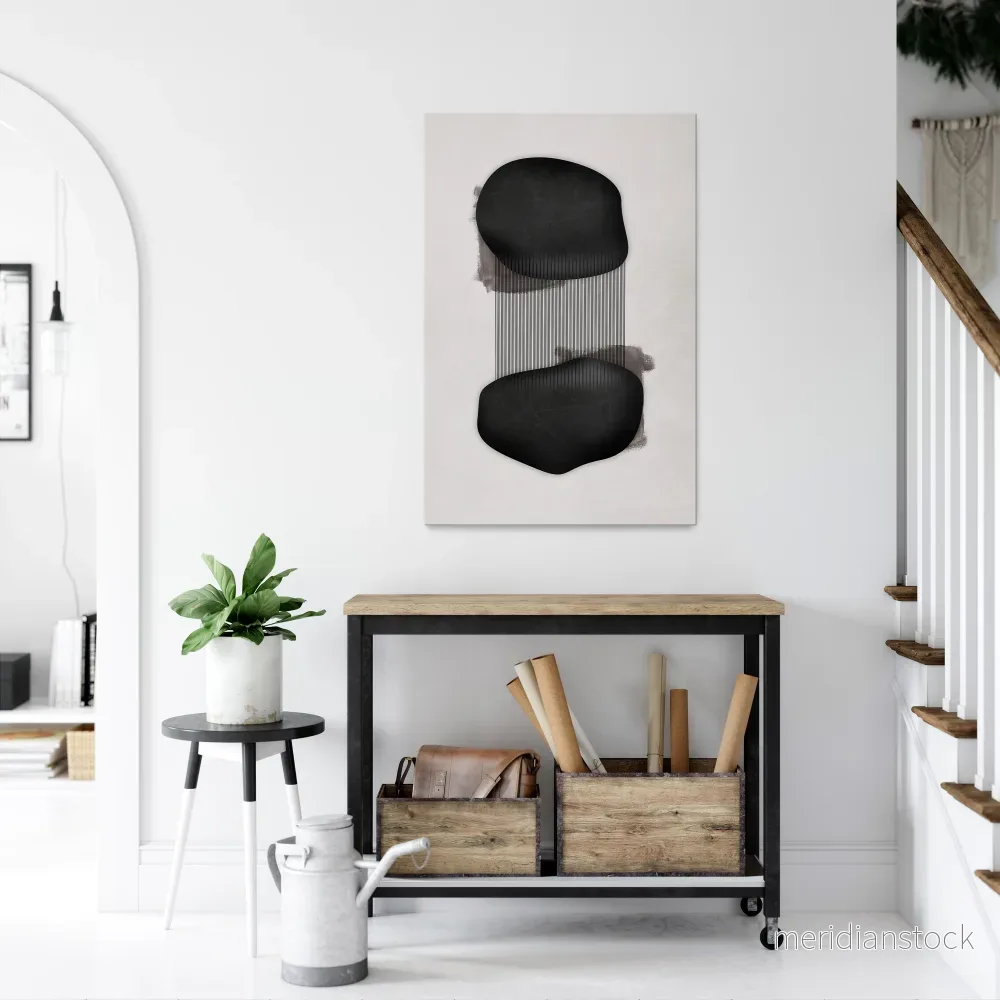 BLACK OVERTURE Vertical Canvas Print BLACK OVERTURE Vertical Canvas Print