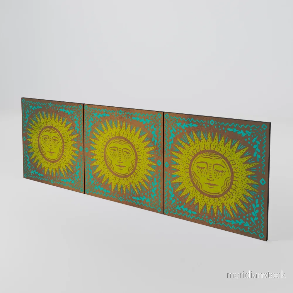 SUNSHINE EULOGY Luckset med 3 dörrar till sideboard - Bild 3