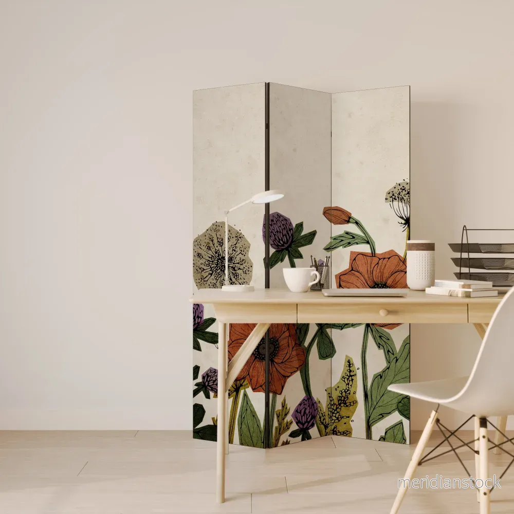 SPROUT ELEGANCE Dekorativ rumsavdelare – 3 paneler - Bild 3