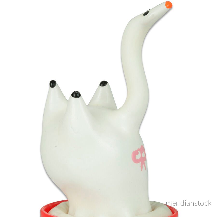 CONDOMERIE - HANDPAINTED NOVELTY CONDOMS SWAN - Bild 3