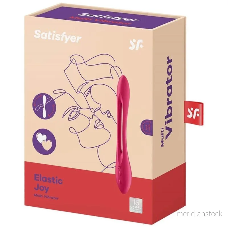SATISFYER - ELASTIC JOY MULTI VIBRATOR RED - Bild 2