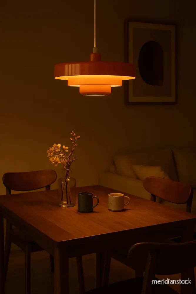 Vintage LED hängande lampa – Stilren, hållbar & atmosfärisk för kök, matsal & vardagsrum - Bild 3