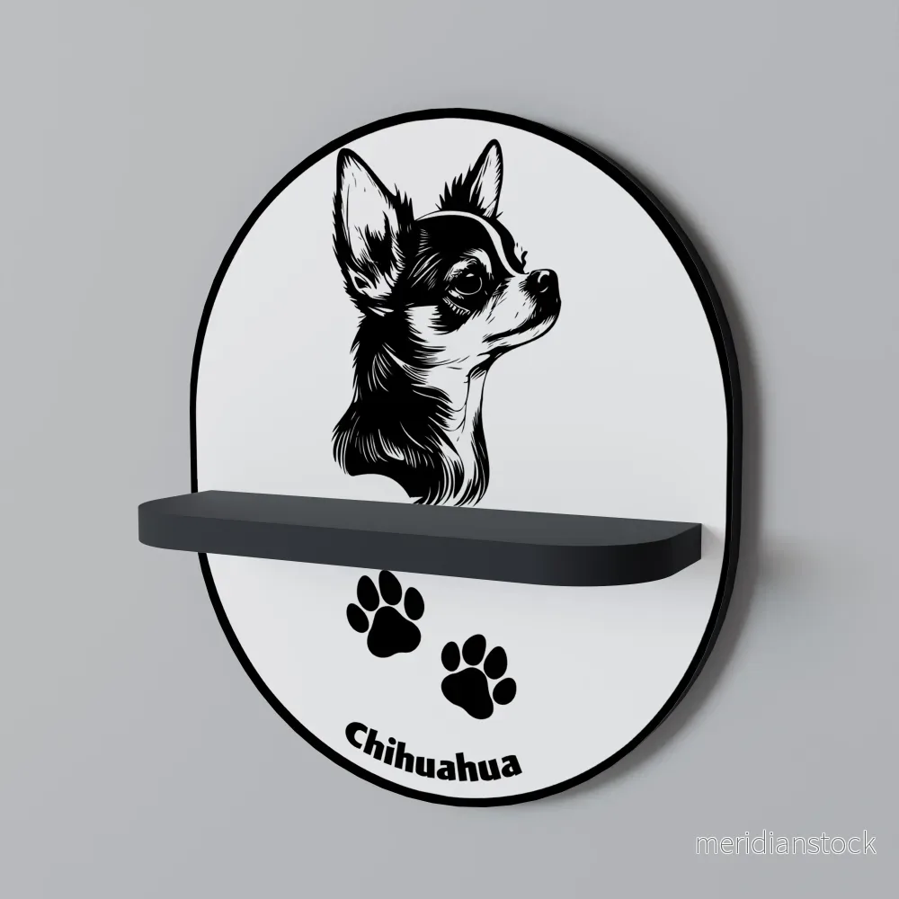 CHIHUAHUA DOG Dekorationshylla CHIHUAHUA DOG Dekorationshylla