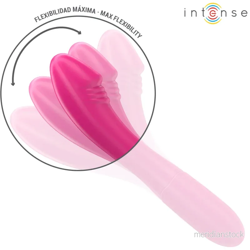 INTENSE - BELINDA VIBRATOR 19 CM FLEXIBLE 10 VIBRATIONS PINK - Bild 3