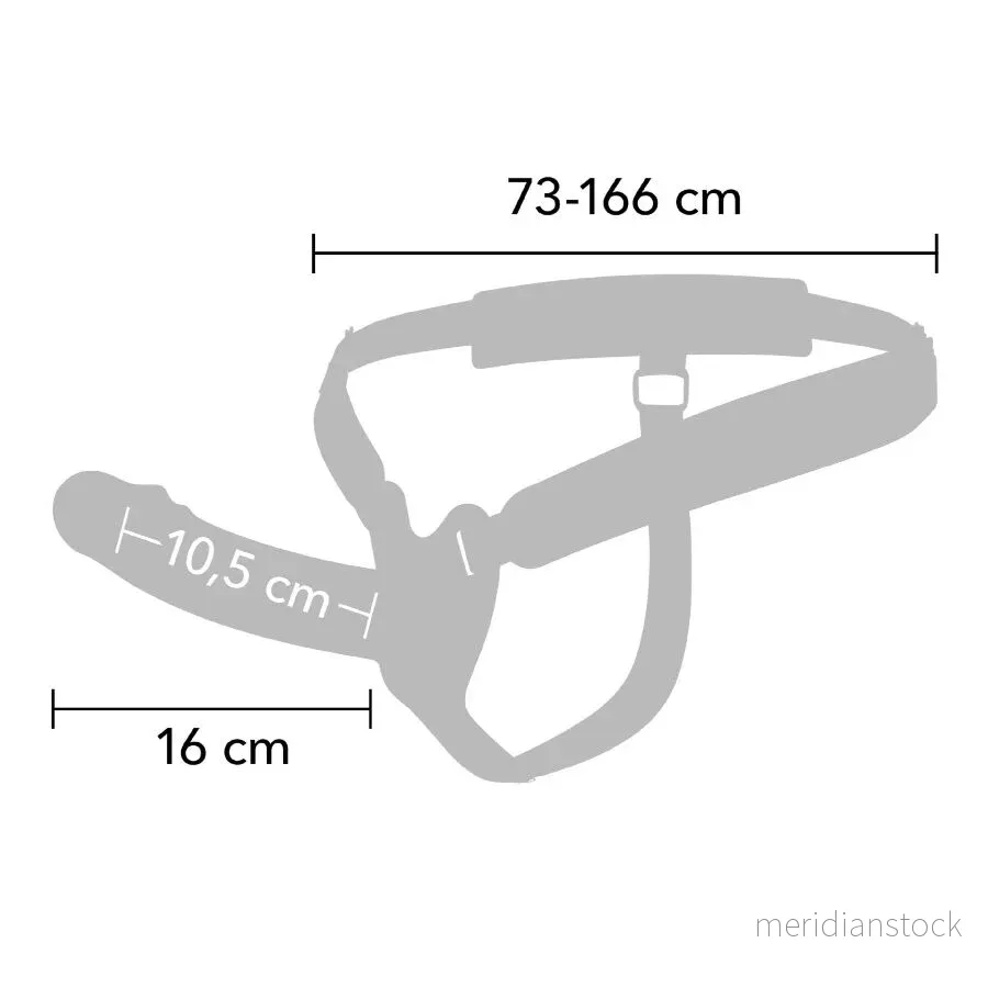 HIDDEN DESIRE - INFERNO VIBRATING PENIS SLEEVE STRAP-ON 16 CM - Bild 2