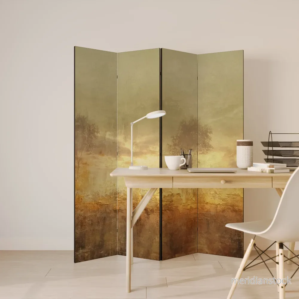 AMBER DREAMSCAPE Rumsavdelare 4 paneler - Bild 3
