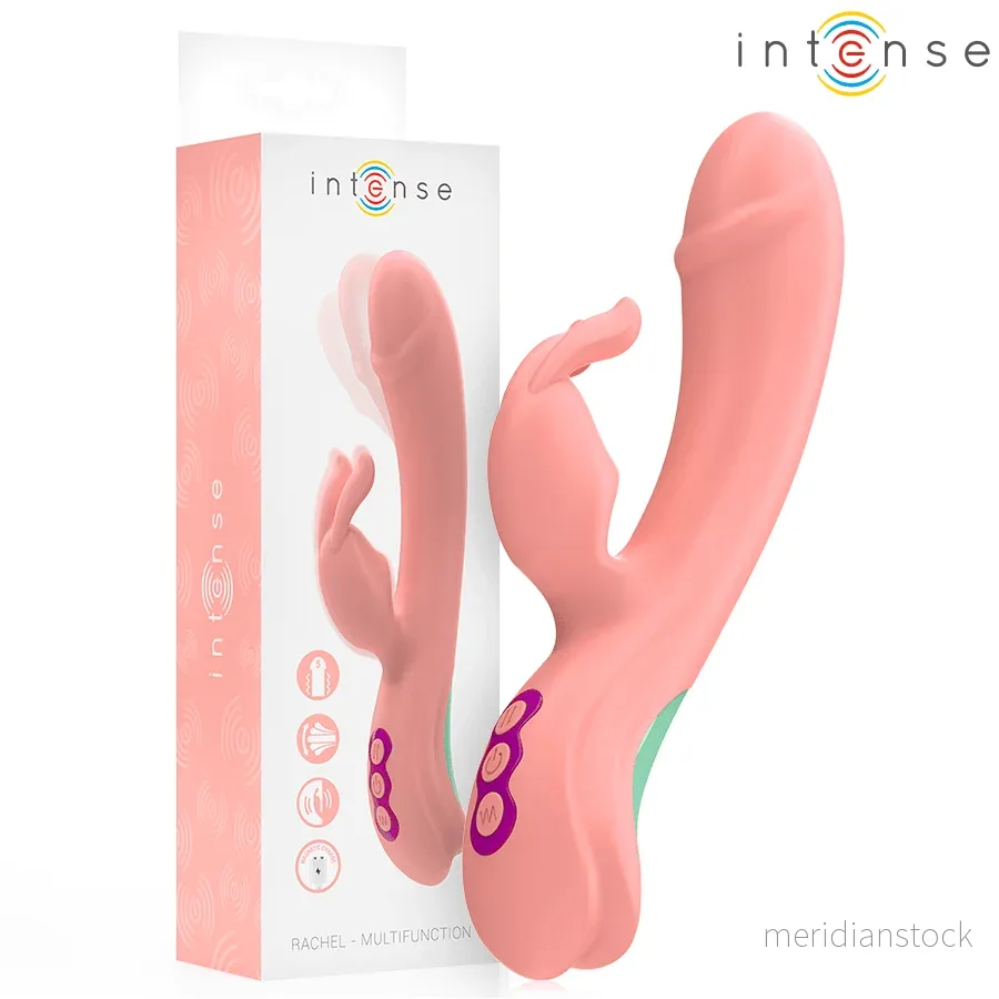 INTENSE - RACHEL RABBIT VIBRATOR 5 VIBRATIONS PINK