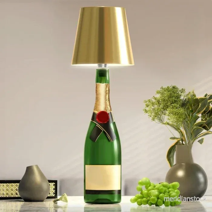 Bärbar LED-flasklampa - GlowBottle - Bild 3