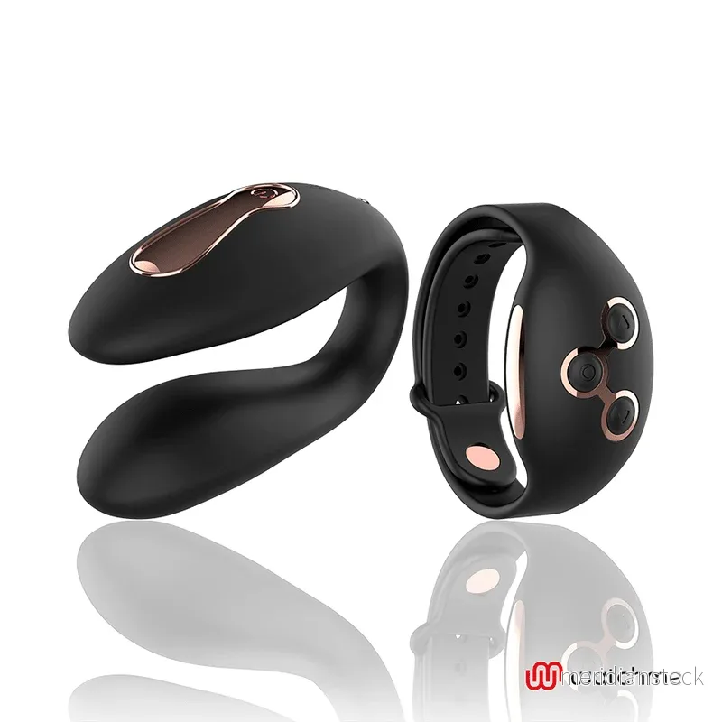 ANNE'S DESIRE - DUAL PLEASURE TECNOLOG A WATCHME BLACK/GOLD - Bild 3