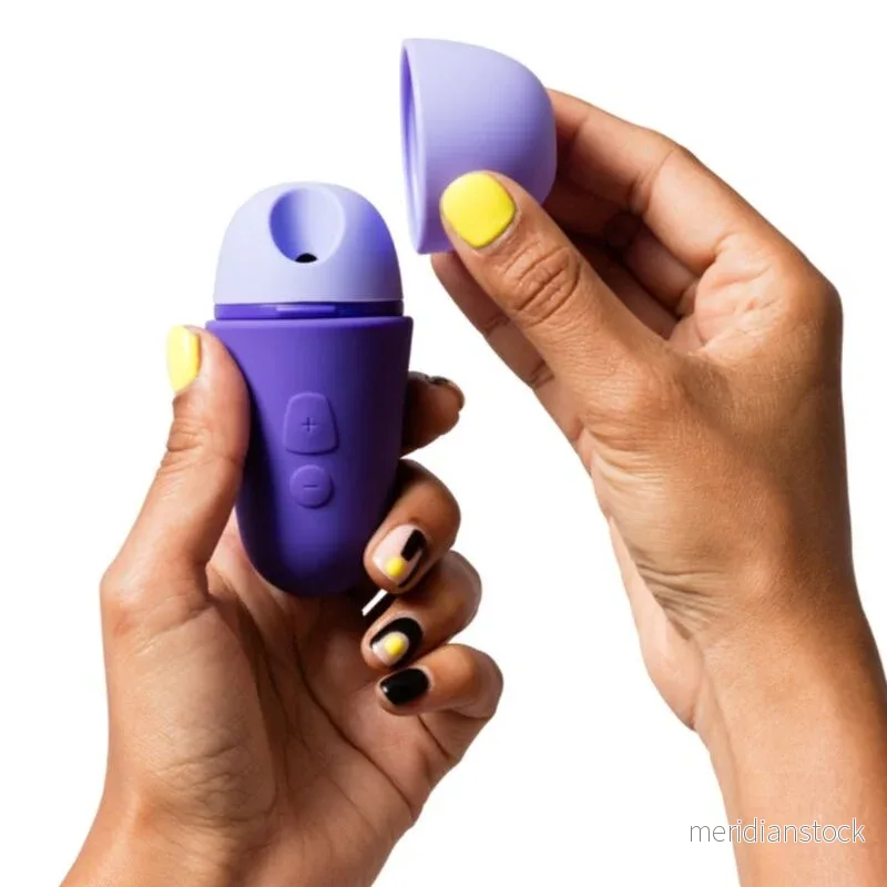 ROMP - FREE X CLITORAL STIMULATOR WITH LID 10 LEVELS RECHARGEABLE PURPLE - Bild 2
