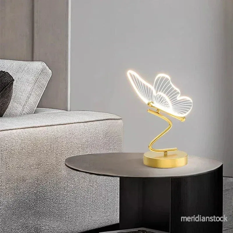 Luxe Fjäril LED-bordslampa - ButterflyLuxe - Bild 3